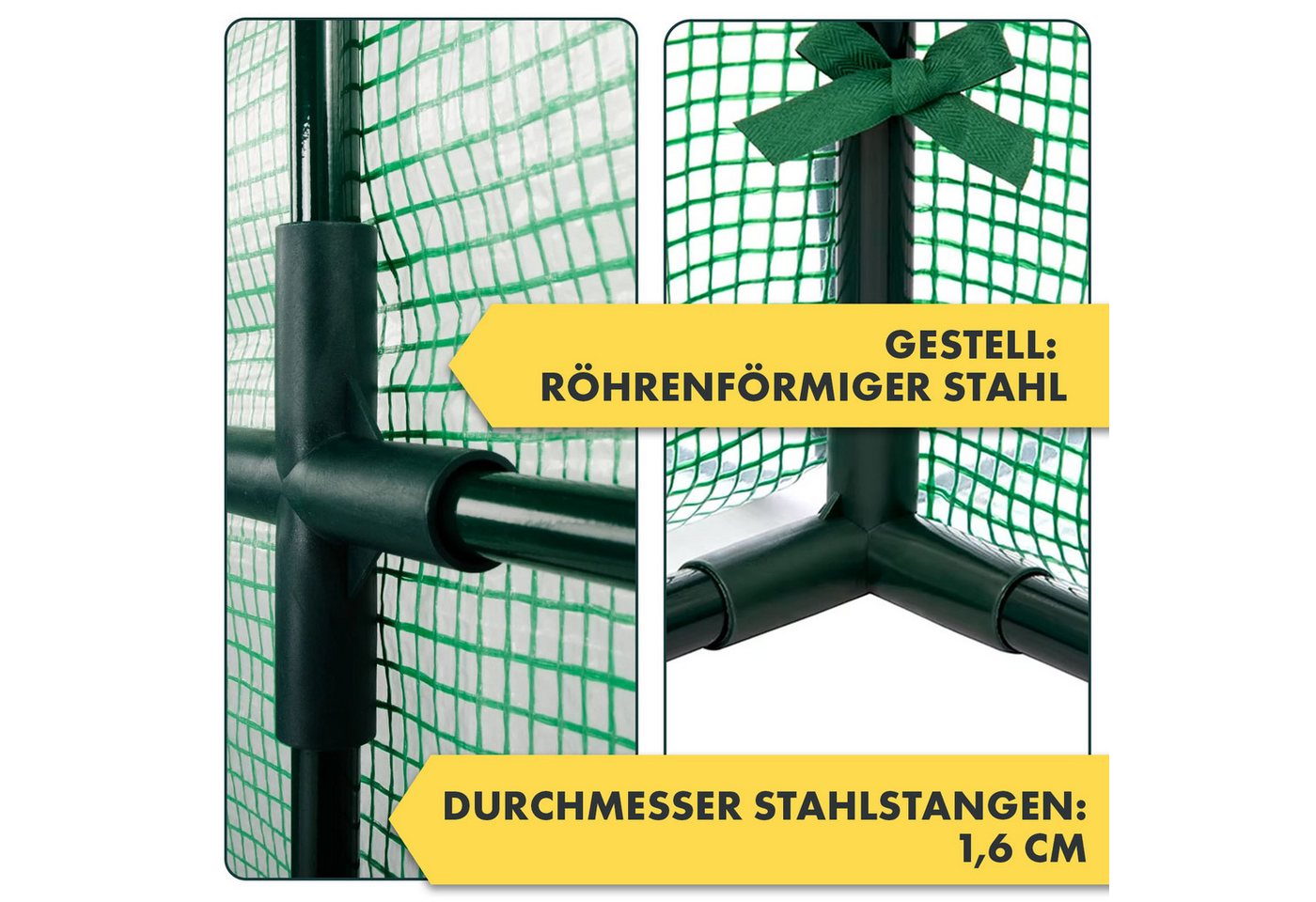 Kubus Foliengewächshaus Plantguard, Str... Kubus Foliengewächshaus Plantguard, Str...