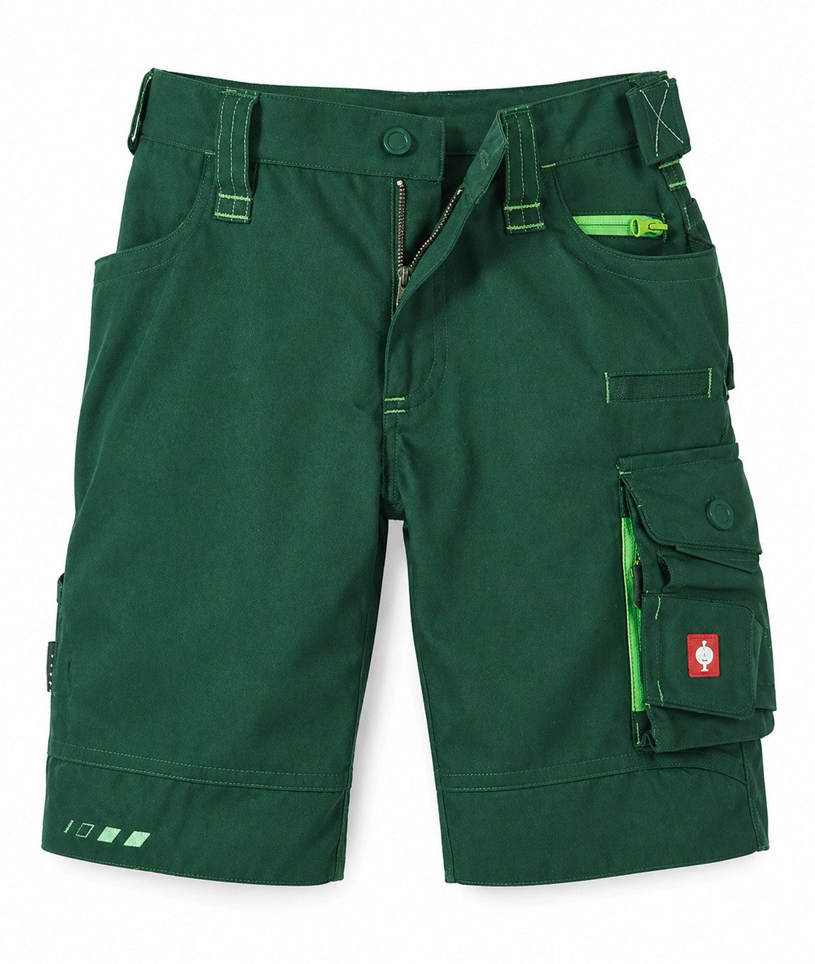 Engelbert Strauss Cargoshorts Kinder Cargoshorts e.s.motion 2020 – robuste Shorts grün
