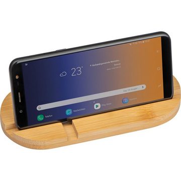 Livepac Office Tablet- und Smartphonehalter aus Bambus Smartphone-Halterung