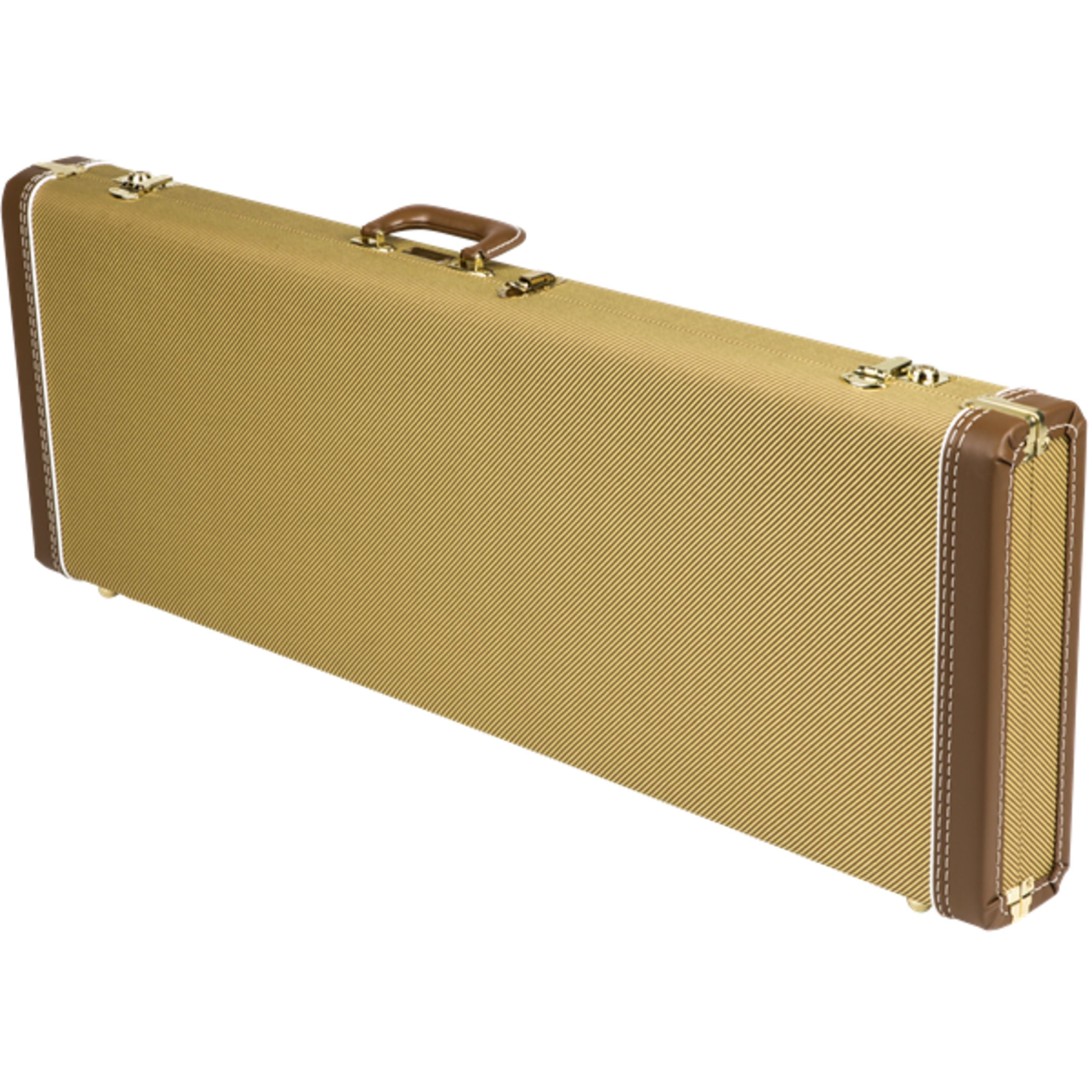 Fender E-Gitarren-Koffer, Deluxe Hardshell Case Strat/Tele Tweed - Koffer für E-Gitarren