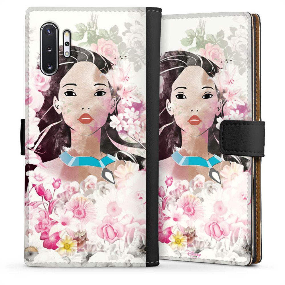 DeinDesign Handyhülle Pocahontas Disney Offizielles Lizenzprodukt Colors Of The Wind, Samsung Galaxy Note 10 Plus Hülle Handy Flip Case Wallet Cover
