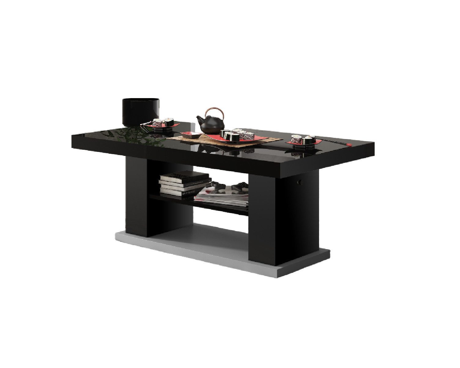 designimpex Couchtisch Design HN-777 Schwarz - günstig online kaufen