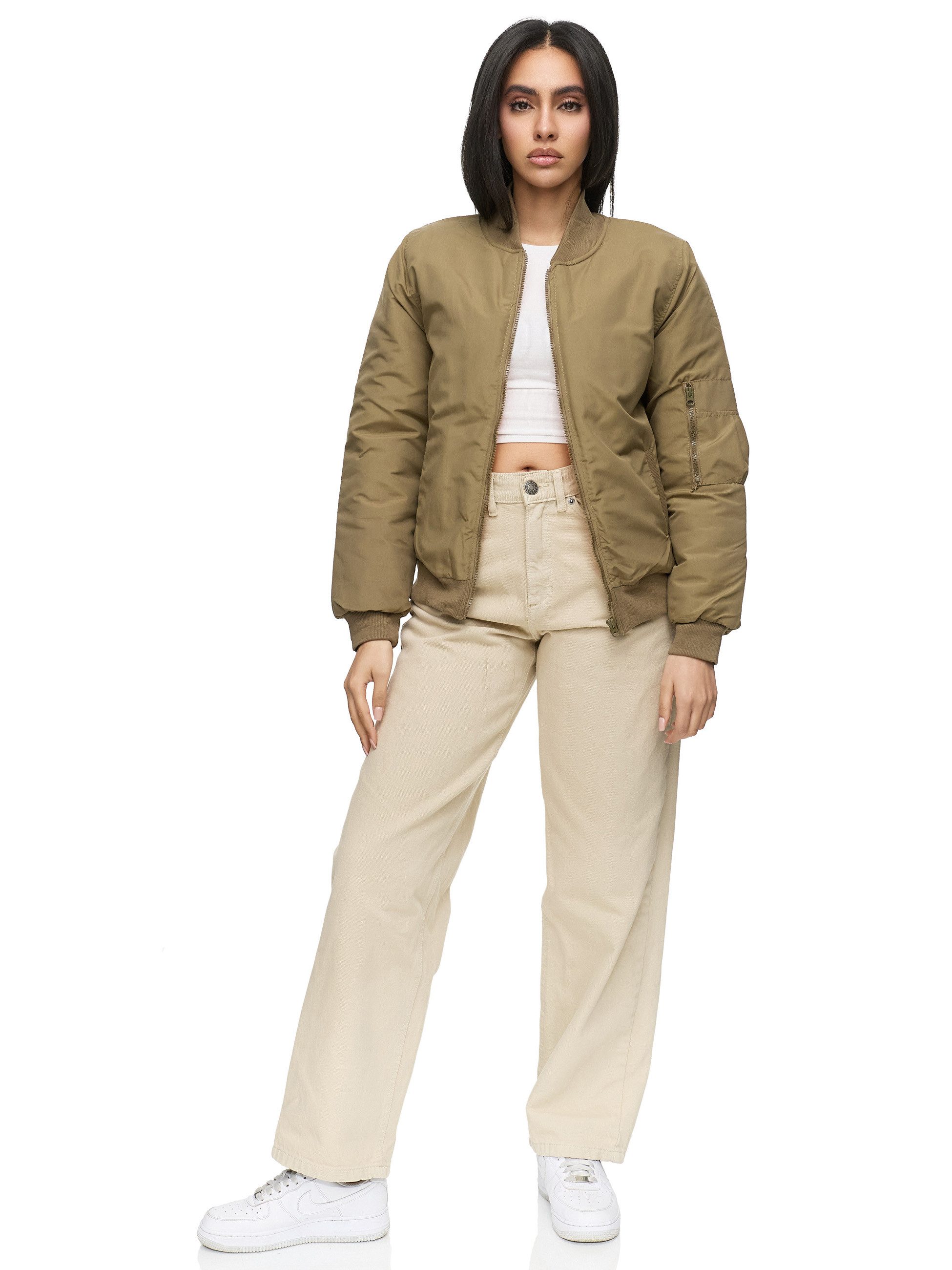 Worldclassca Bomberjacke Worldclassca Damen Bomberjacke mit Reißverschluss günstig online kaufen