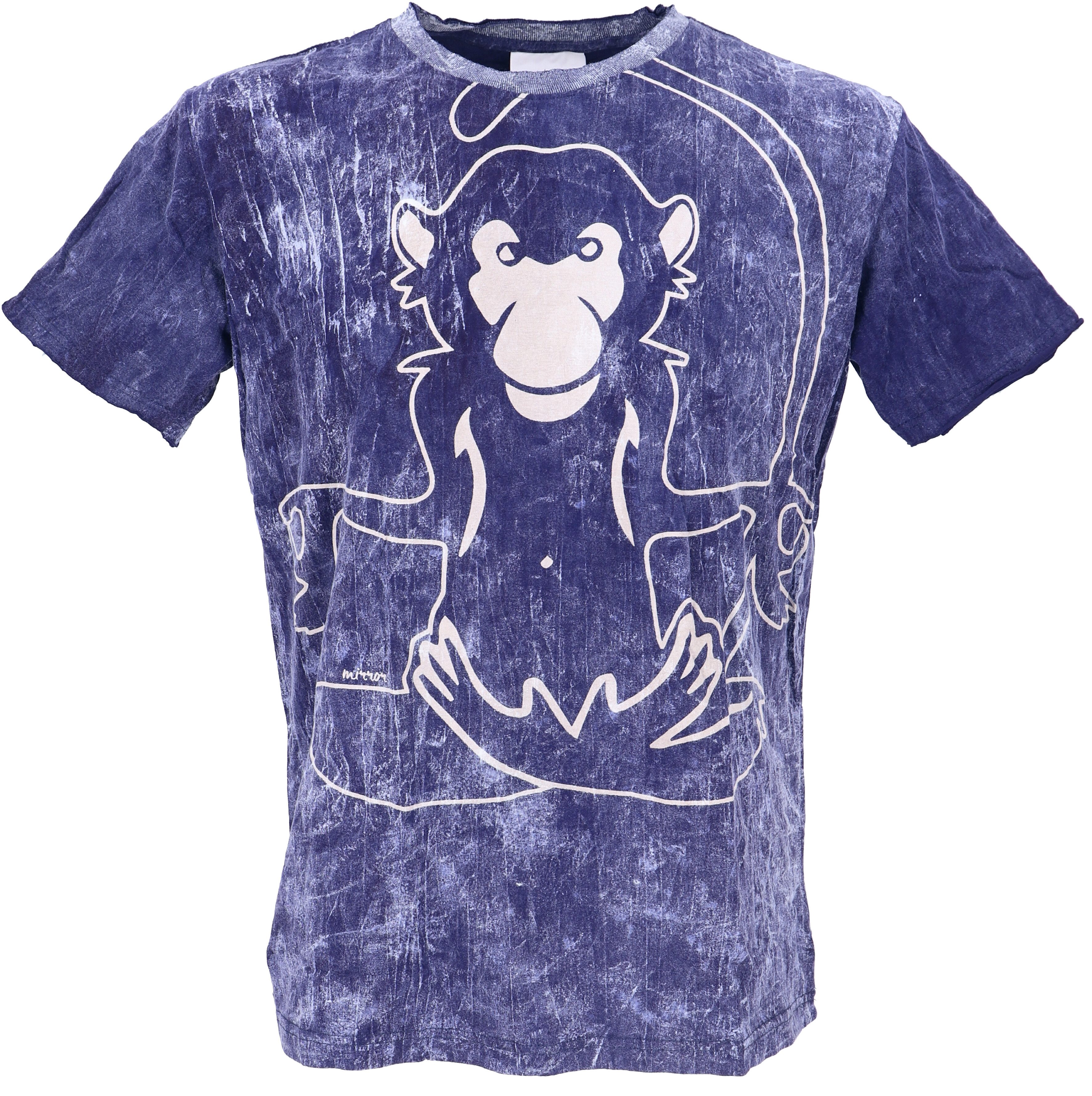 Guru-Shop T-Shirt Mirror Herren T-Shirt, Yoga günstig online kaufen