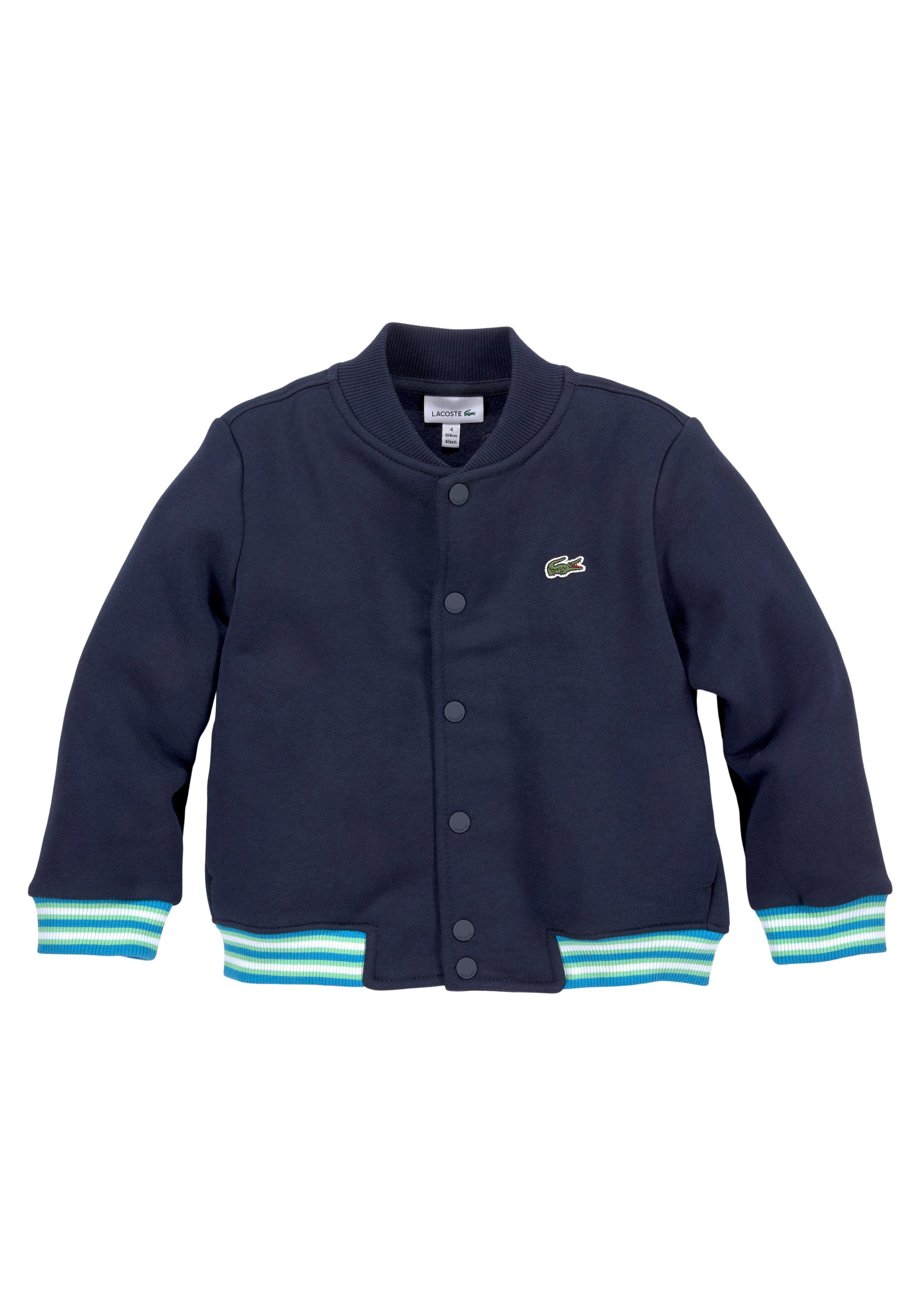 Lacoste Sweatjacke Kinder Kids Junior MiniMe,mit Logostickerei