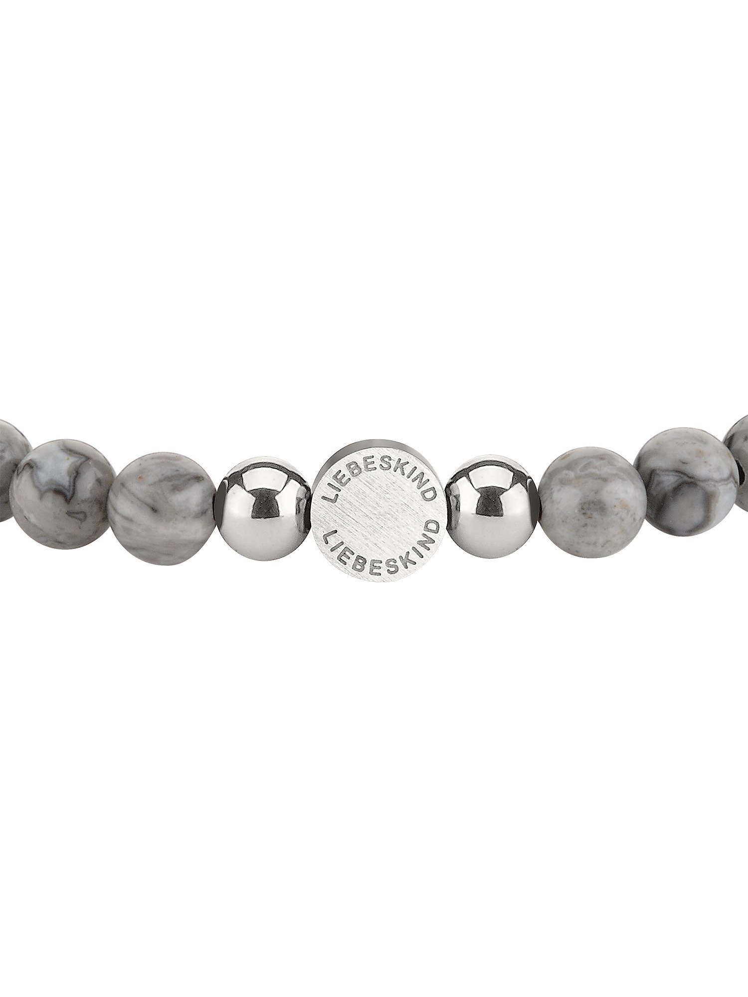 Liebeskind Berlin Edelstahlarmband Liebeskind Armband Stein, Edelstahl Jasp günstig online kaufen