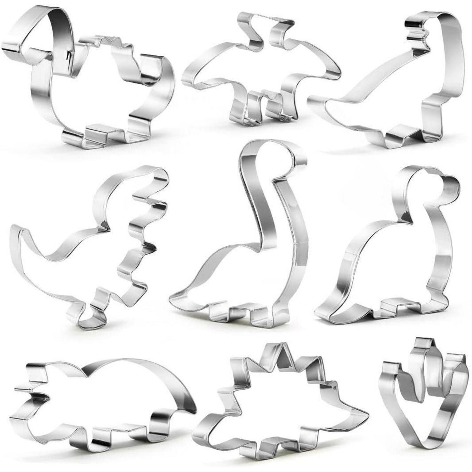 LuxusKollektion Ausstechform 9er Dinosaurier