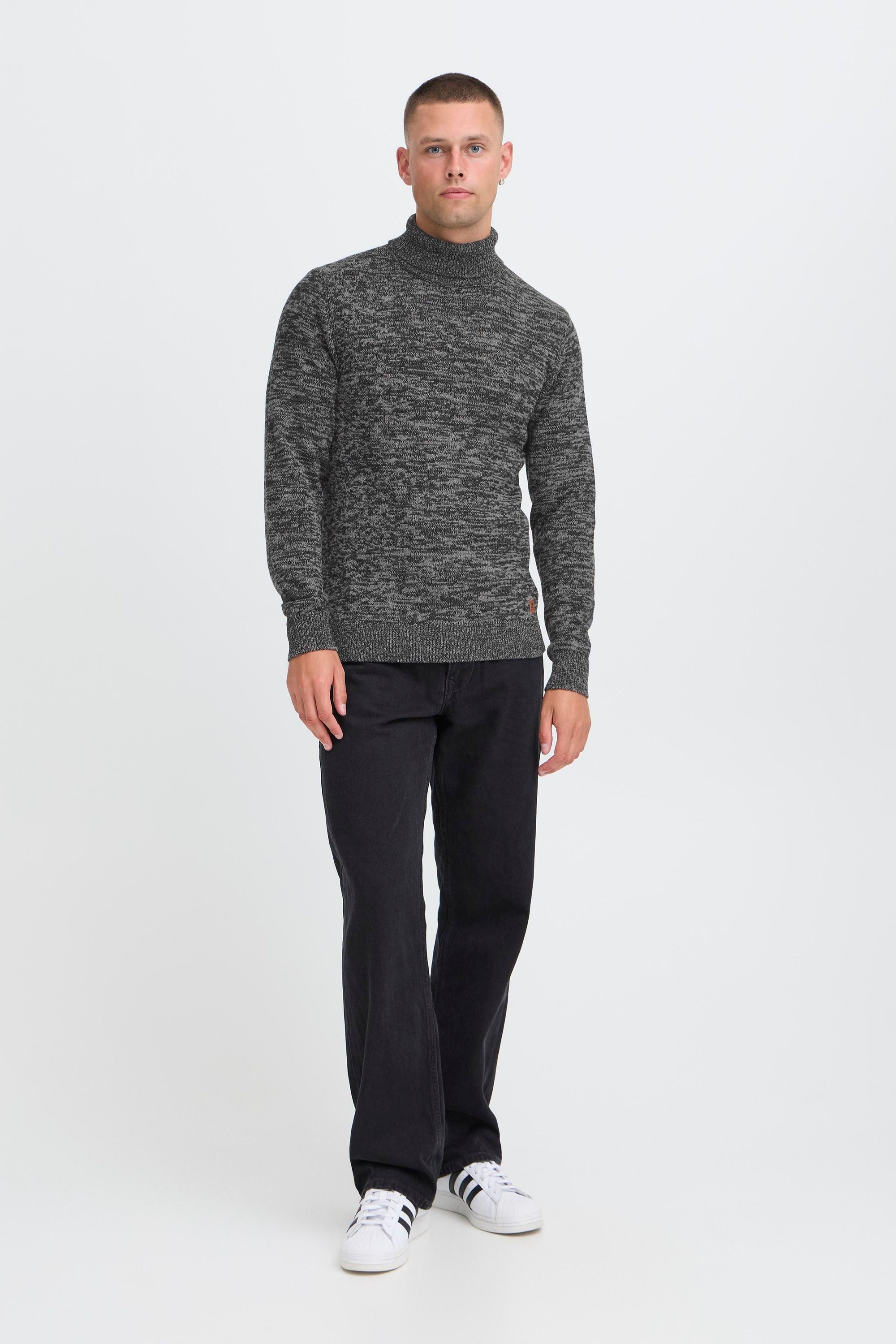 Blend Rollkragenpullover BHDami Stilvoller Basic Strickpullover mit Rollkragen