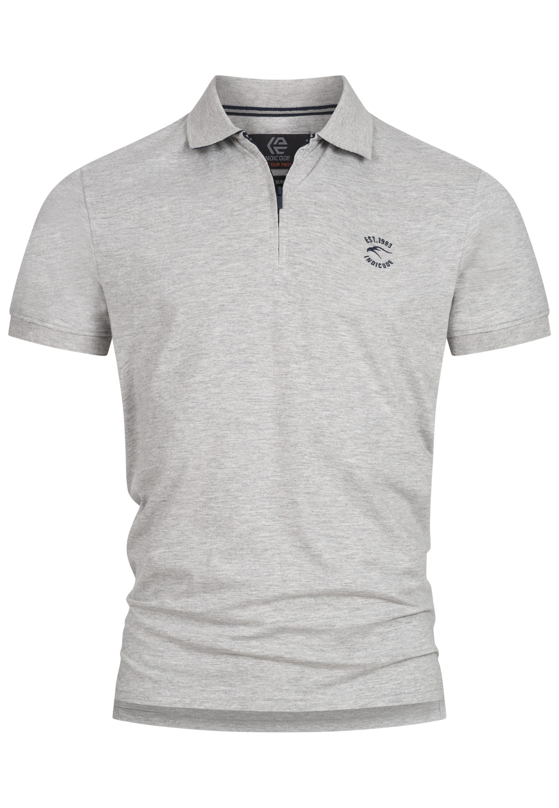 Indicode Poloshirt INYonah mit klassischem Kragen günstig online kaufen