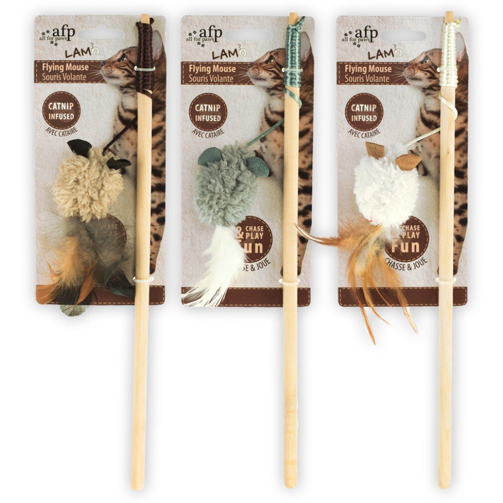 all for paws Tier-Intelligenzspielzeug AFP Lambswool-Wand+Mouse günstig online kaufen