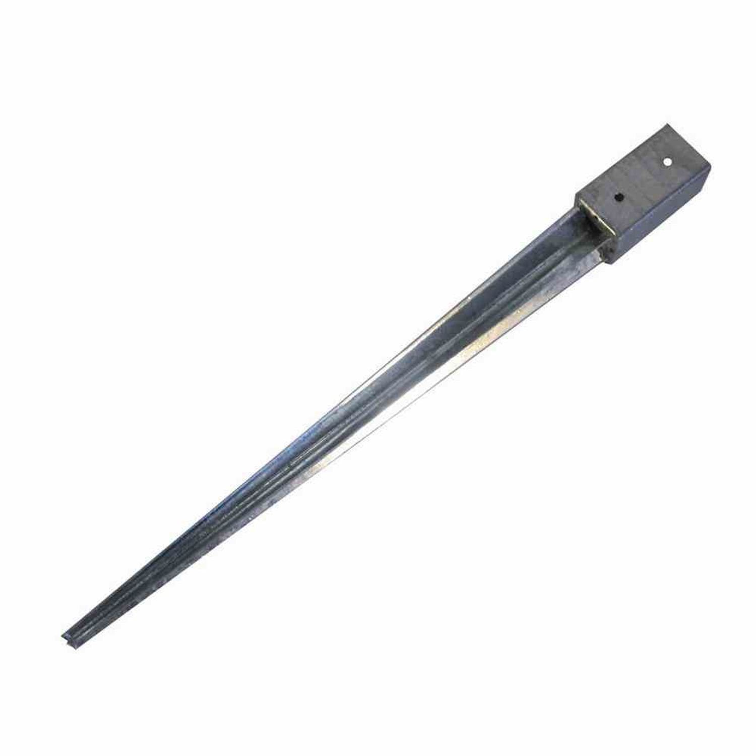Pfostenträger Bodenhülse verzinkt 91 x 91 x 900 mm für Holzpfosten