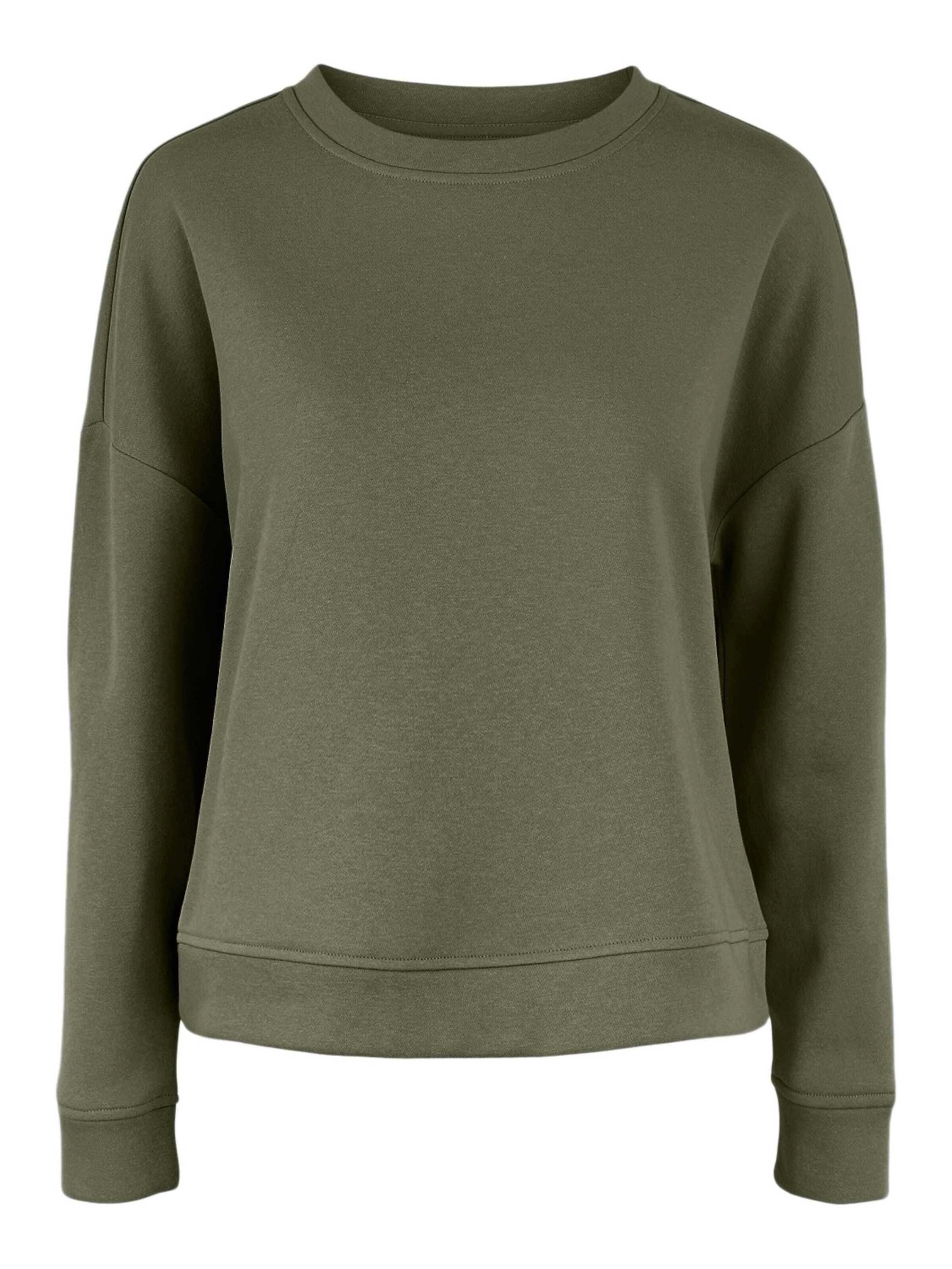 (1-tlg) Chilli Deep Sweatshirt Lichen pieces Green Plain/ohne Details