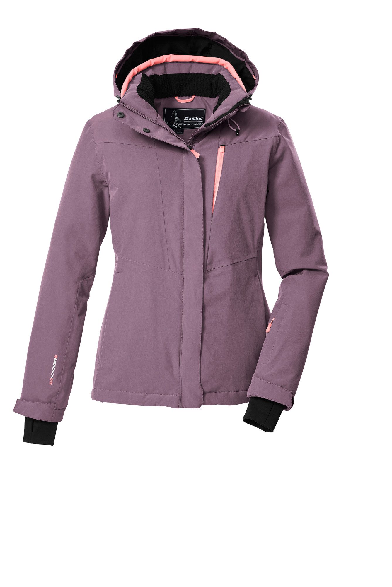Killtec Skijacke KSW 25 WMN SKI JCKT CS Outdoorjacke Funktionsjacke mit abzippbarer Kapuze und Schneefang