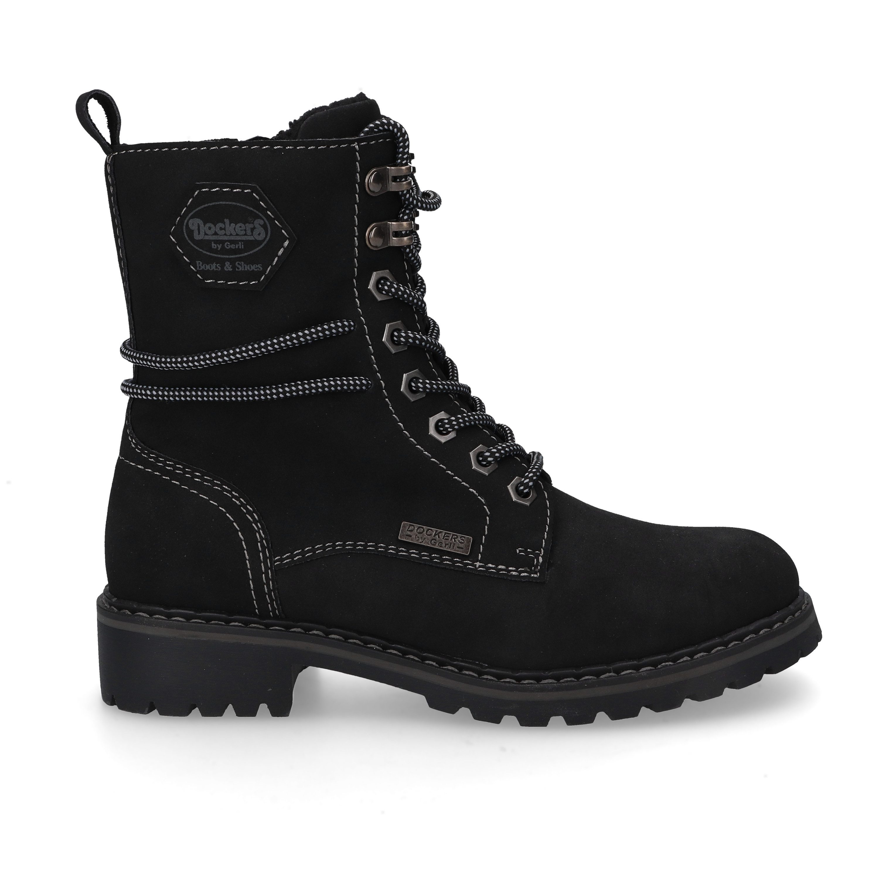 Dockers by Gerli Stiefelette Schnürboots mit modischer Schnürung