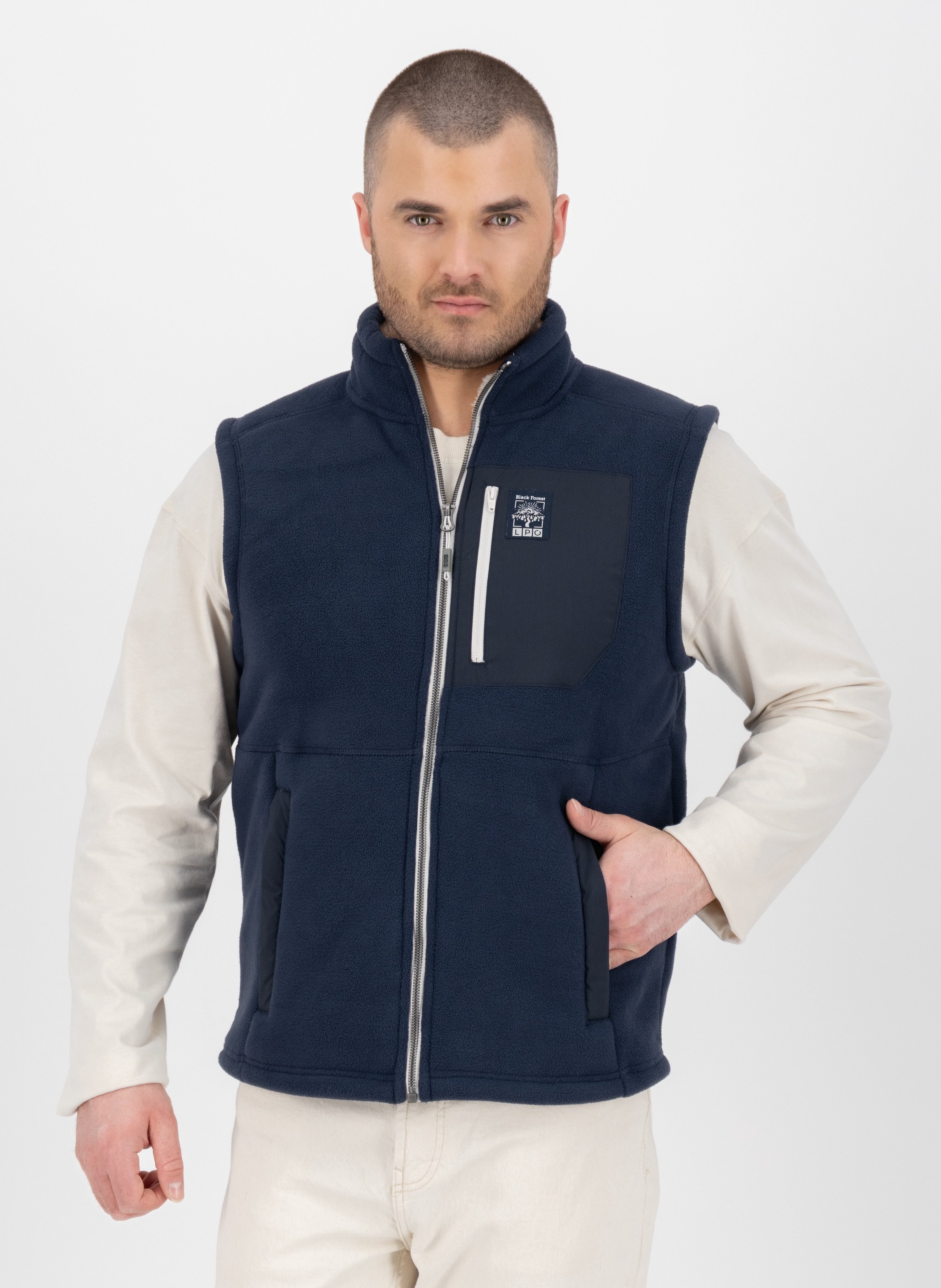 LPO Fleeceweste Ravin II mit Langhaarfleece