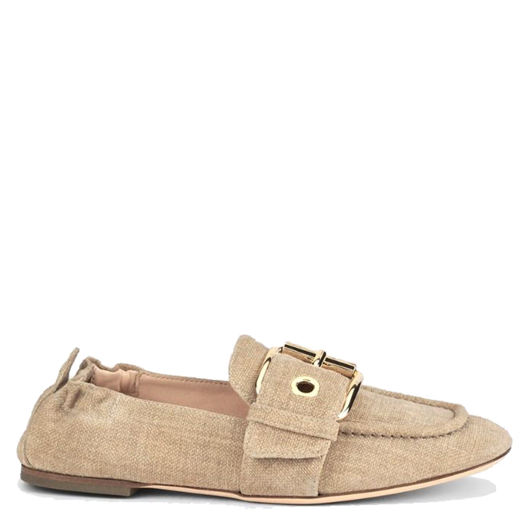 Attilio Giusti Leombruni AGL Slipper MAYA aus Veloursleder - Beige Slipper