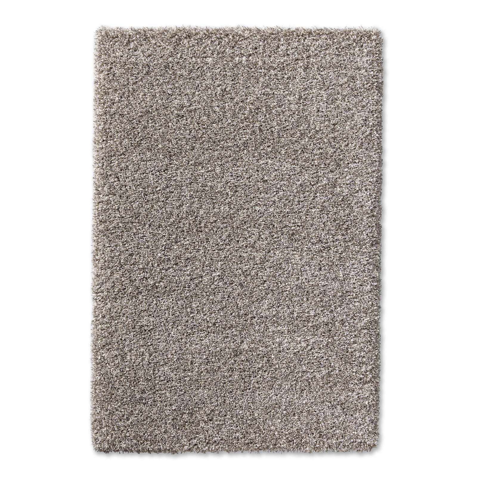 TaCa Home Langflor-Teppich Shaggy Teppich Langflor, rechteckig, Höhe: 60 mm, Schlafzimmer Kinderzimmer Wohnzimmer Esszimmer, grauweiß - 65 x 130 cm – Bild 3 von 5