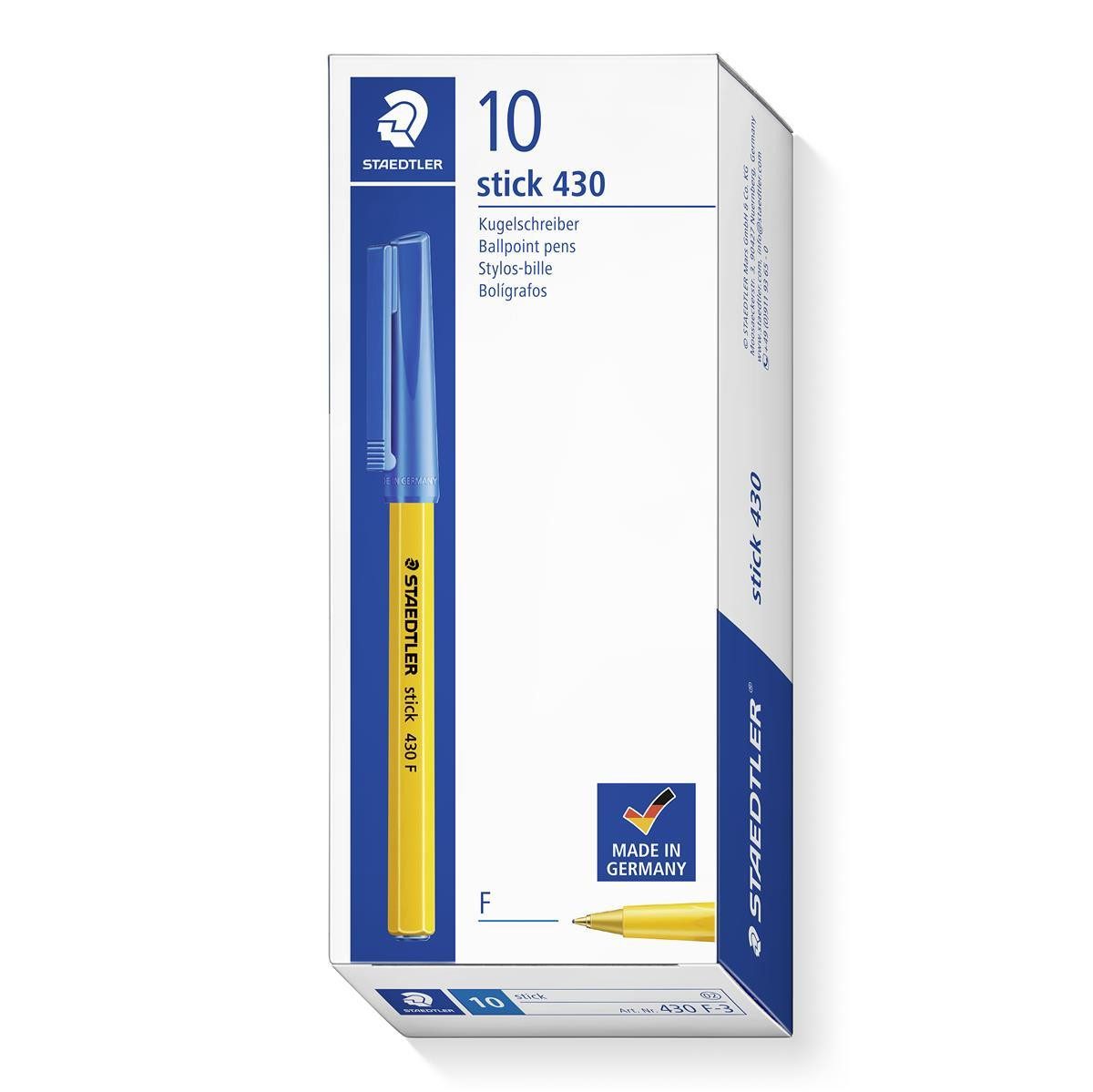 STAEDTLER Kugelschreiber Staedtler 430 F-3 Kugelschreiber stick