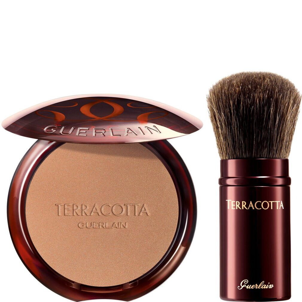 GUERLAIN Make-up Set Terrakotta-Bräunungspuderpinsel Bronzerpinsel