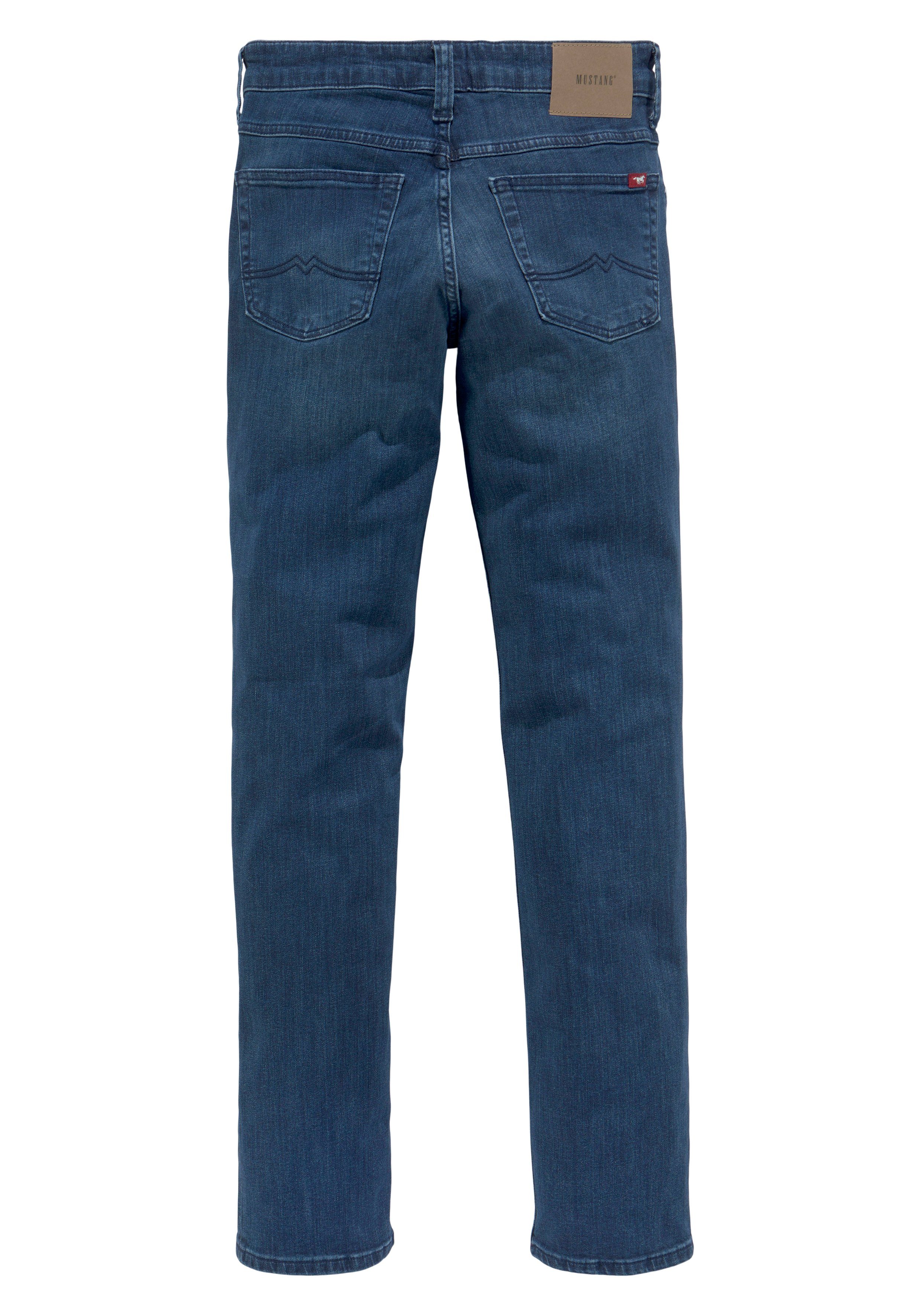 MUSTANG 5-Pocket-Jeans Style wash Straight Tramper stone