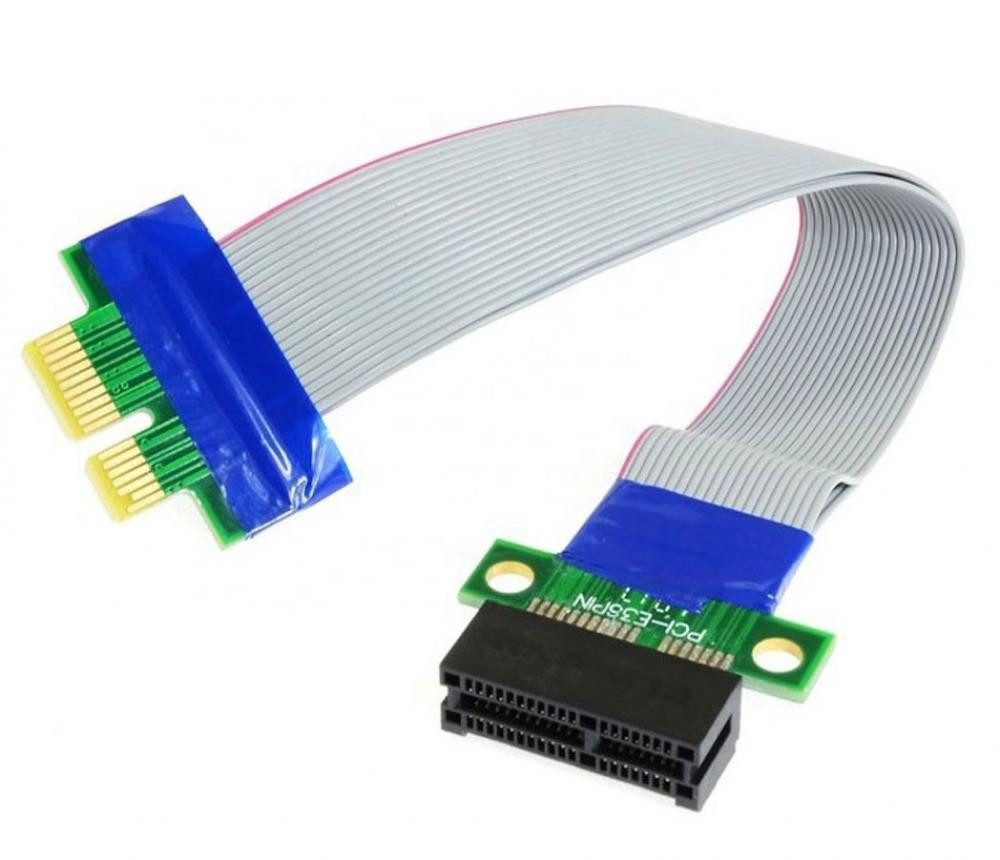 PCI Express x1 Verlängerungskabel, 20cm Adapter