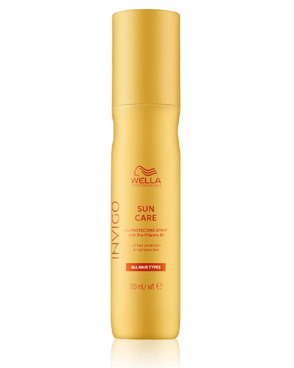 Wella Professionals Leave-in Pflege Wella INVIGO Sun Care Sonnenschutz Spray für Haare und Kopfhaut 150 ml, Packung, leichtes Spray, intensiv pflegend, schützt vor UV