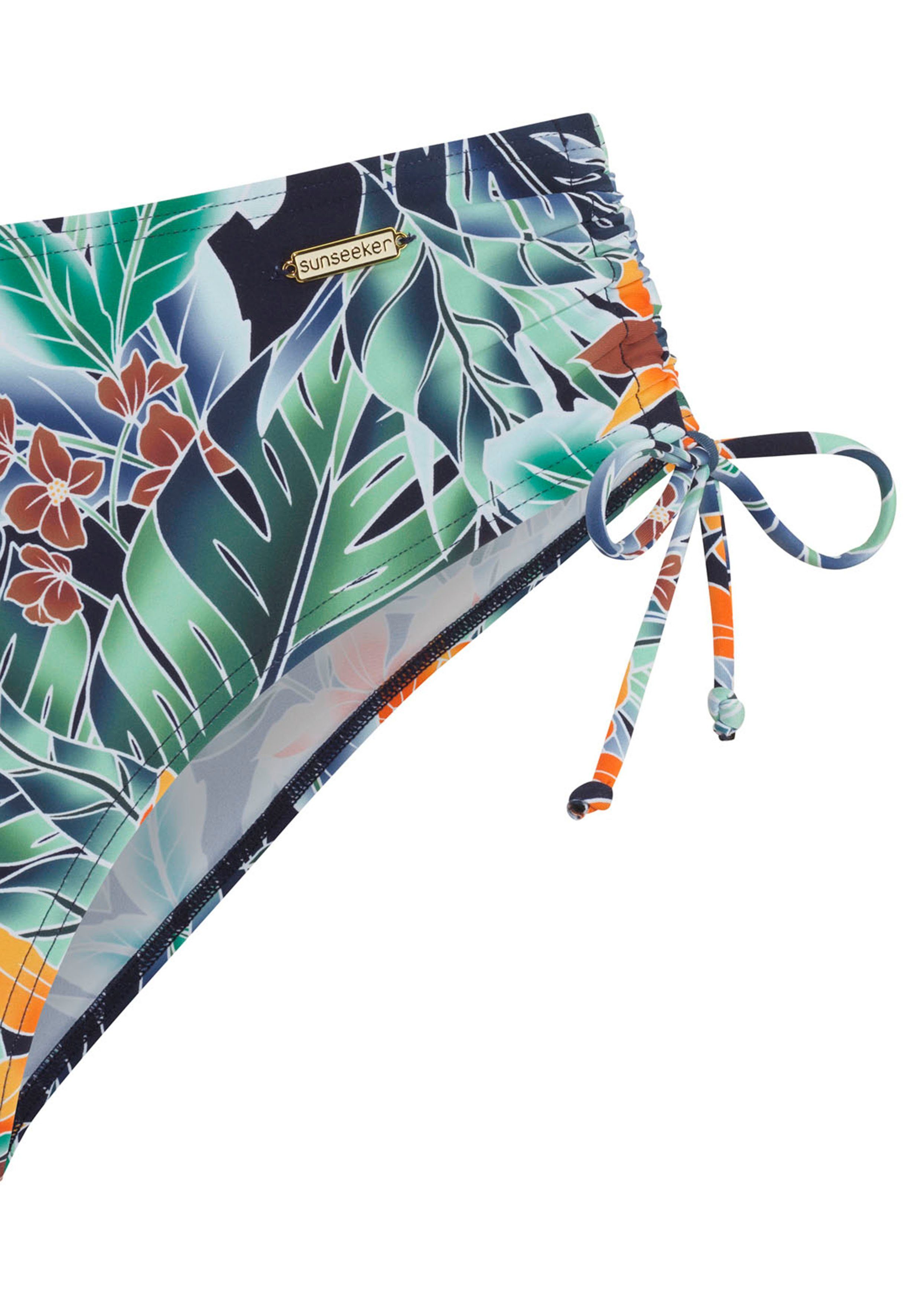 Sunseeker Bikini-Hose Elife Tropischer Print