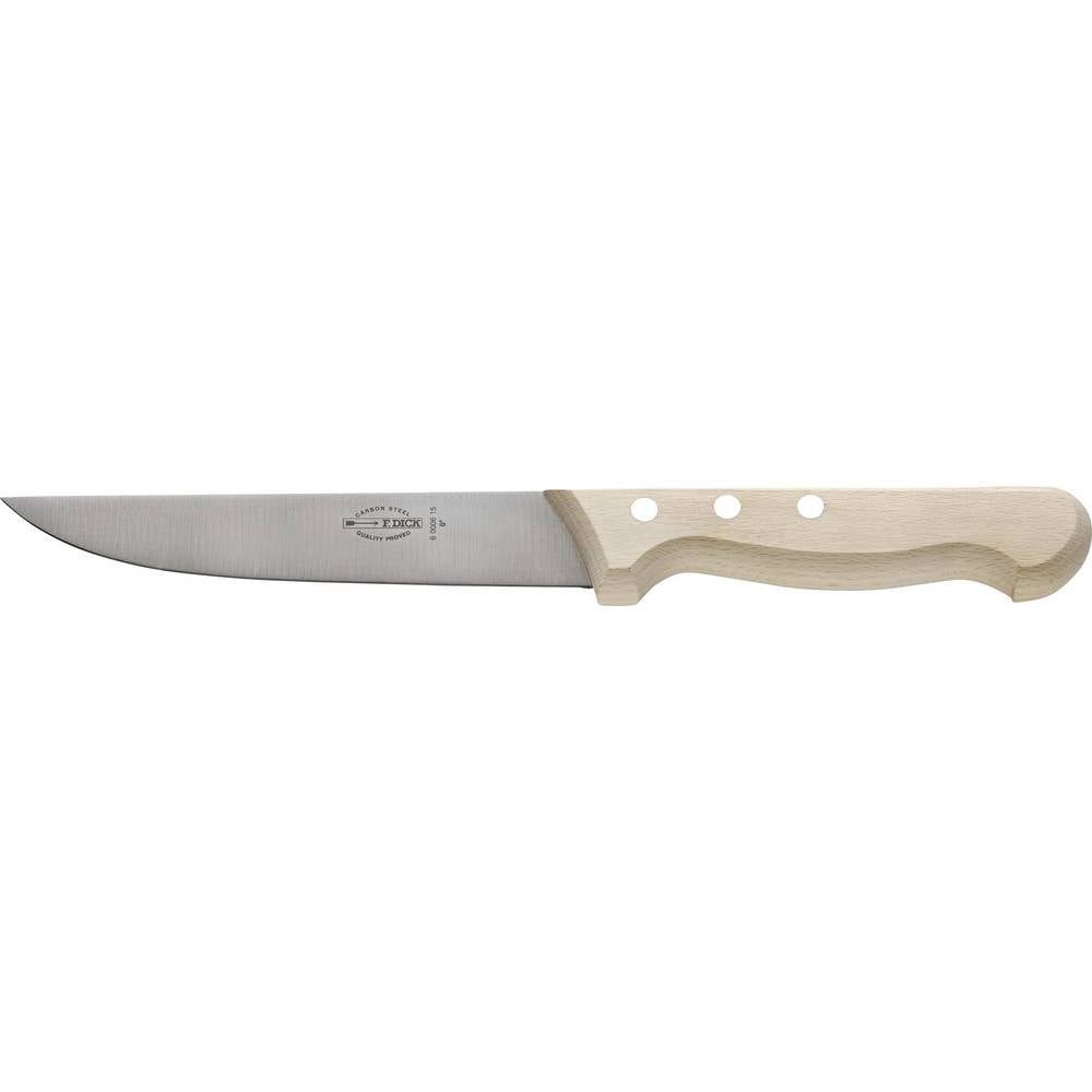 F. DICK Taschenmesser Gummimesser Nr. 6 gerader Rücken, 150x29mm