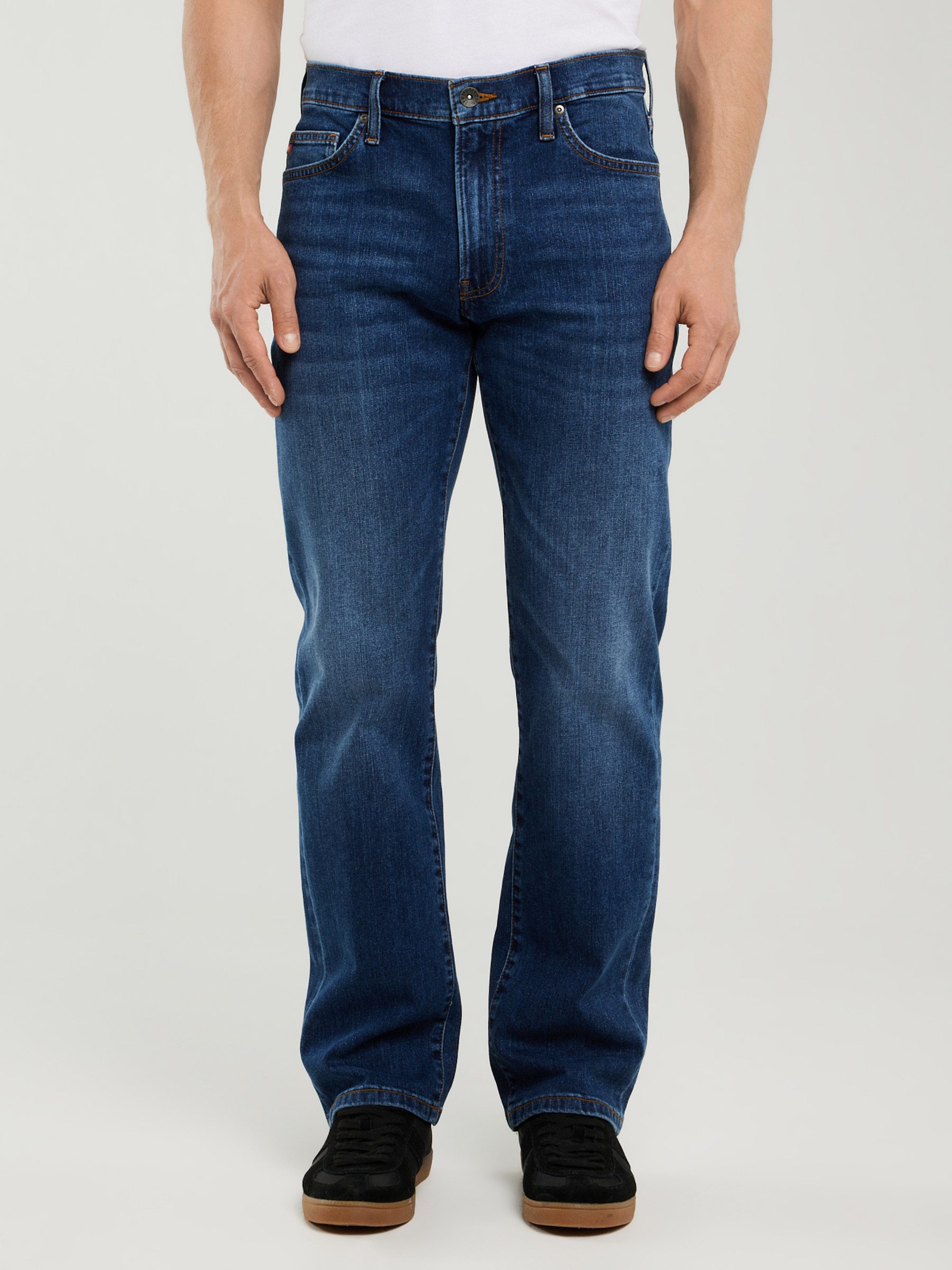 BIG STAR Straight-Jeans TRENT HOHE LEIBHÖHE günstig online kaufen