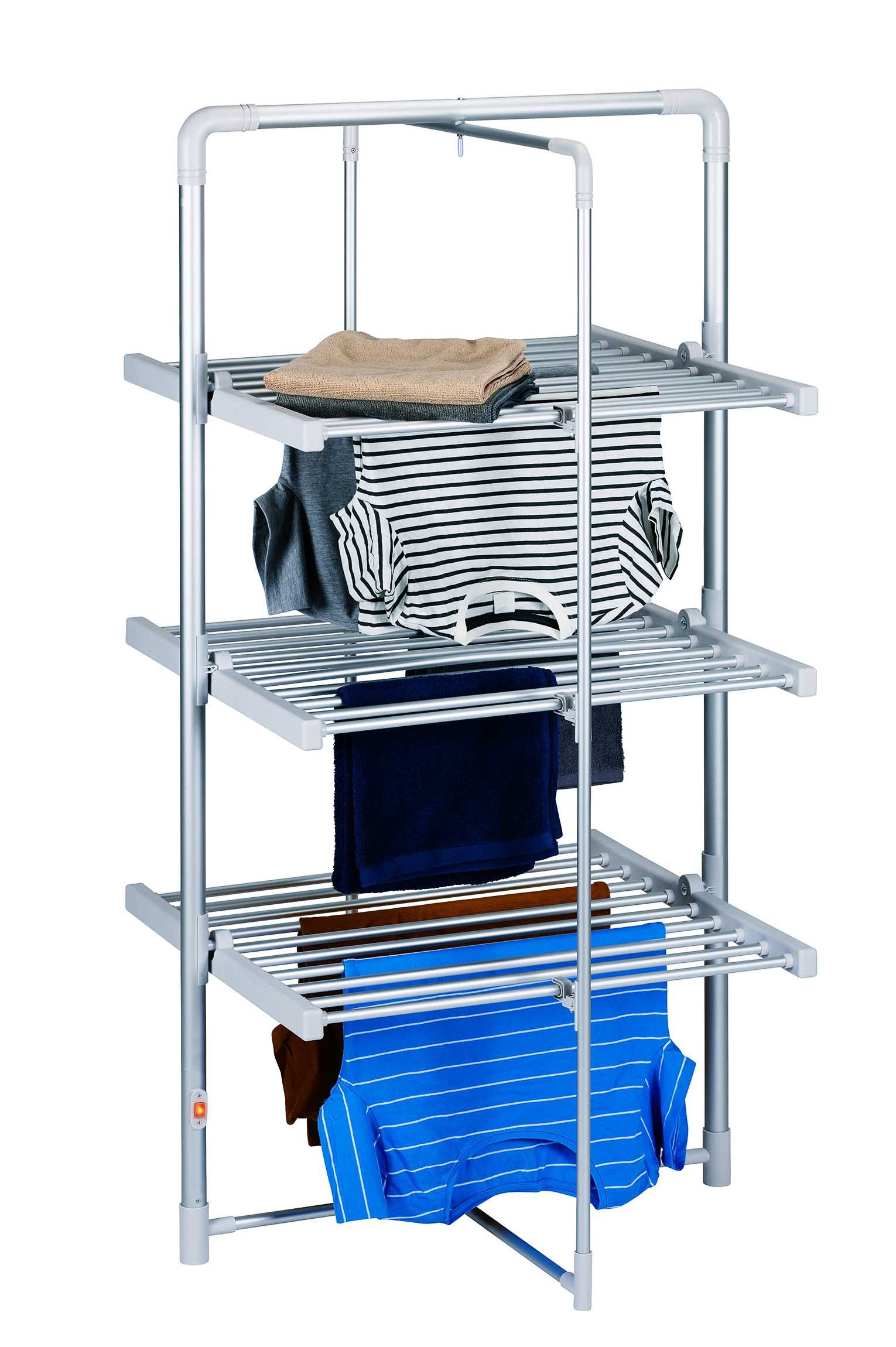 DIRT DEVIL Wäscheständer Elektrischer Wäschetrockner, beheizbarer Wäscheständer Trockenturm