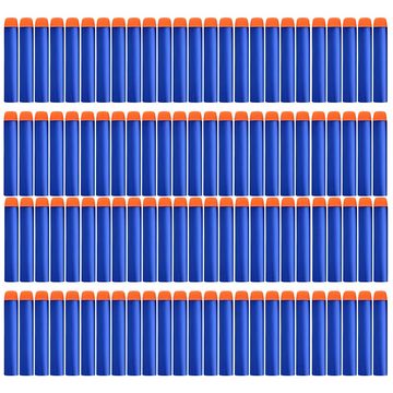 Retoo Blaster 100 Soft Refill Darts Nachfüll Darts Pfeile Clip Kind Spielzeug (SOFT Head Spielzeug, 100-tlg 7.2 x 1.2 cm Refill Bullets Pfeils), Für jeden Jungen und Mädchen, Höche Qualität