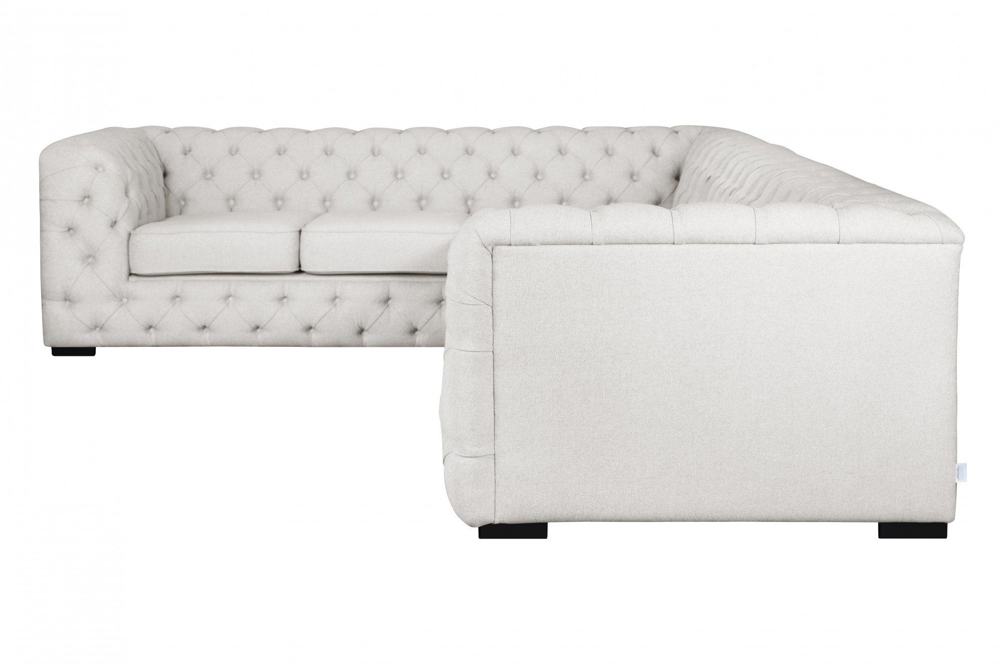 Home affaire Chesterfield-Sofa KALINA L-Form, hochwertig günstig online kaufen
