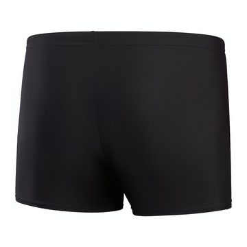 Speedo Badeshorts MEDLEY LOGO ASHT AM BLACK/YELLOW Black / Mandarin peel