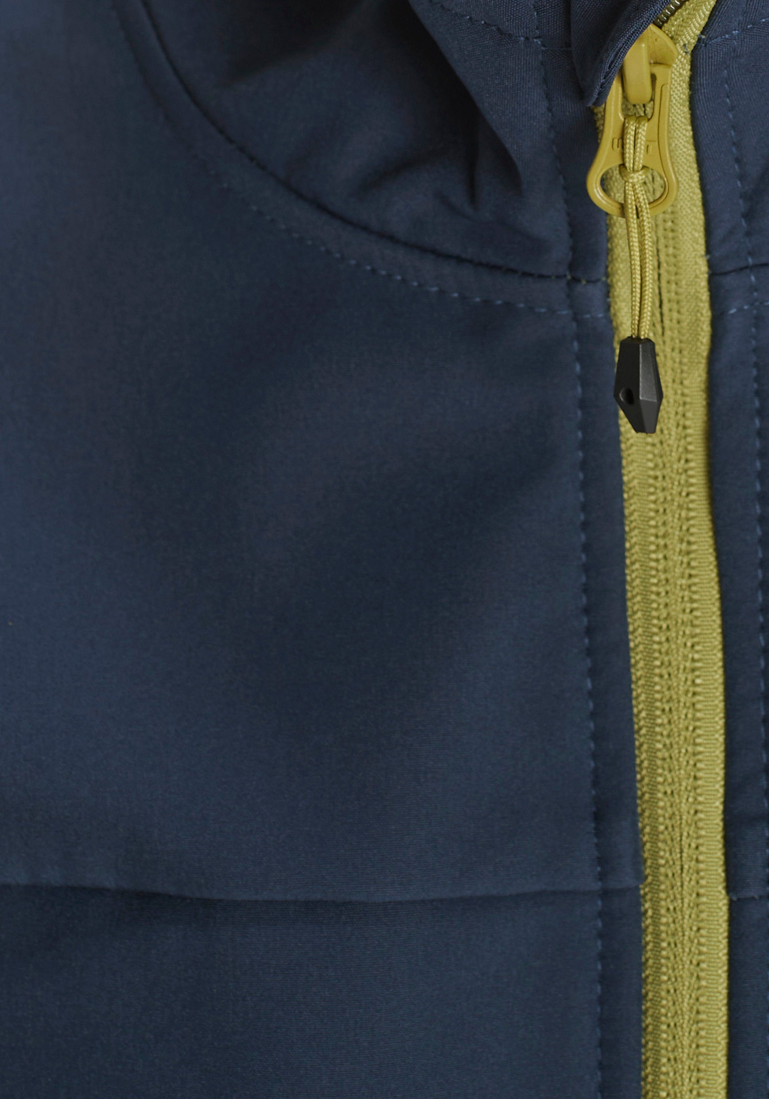 Icepeak Softshelljacke aus DARK und BLUE wasserabweisendem winddichtem für Material KONAN Kinder 