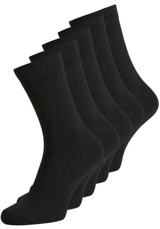 Jack & Jones 5-er Set Herrensocken Schwarz günstig online kaufen