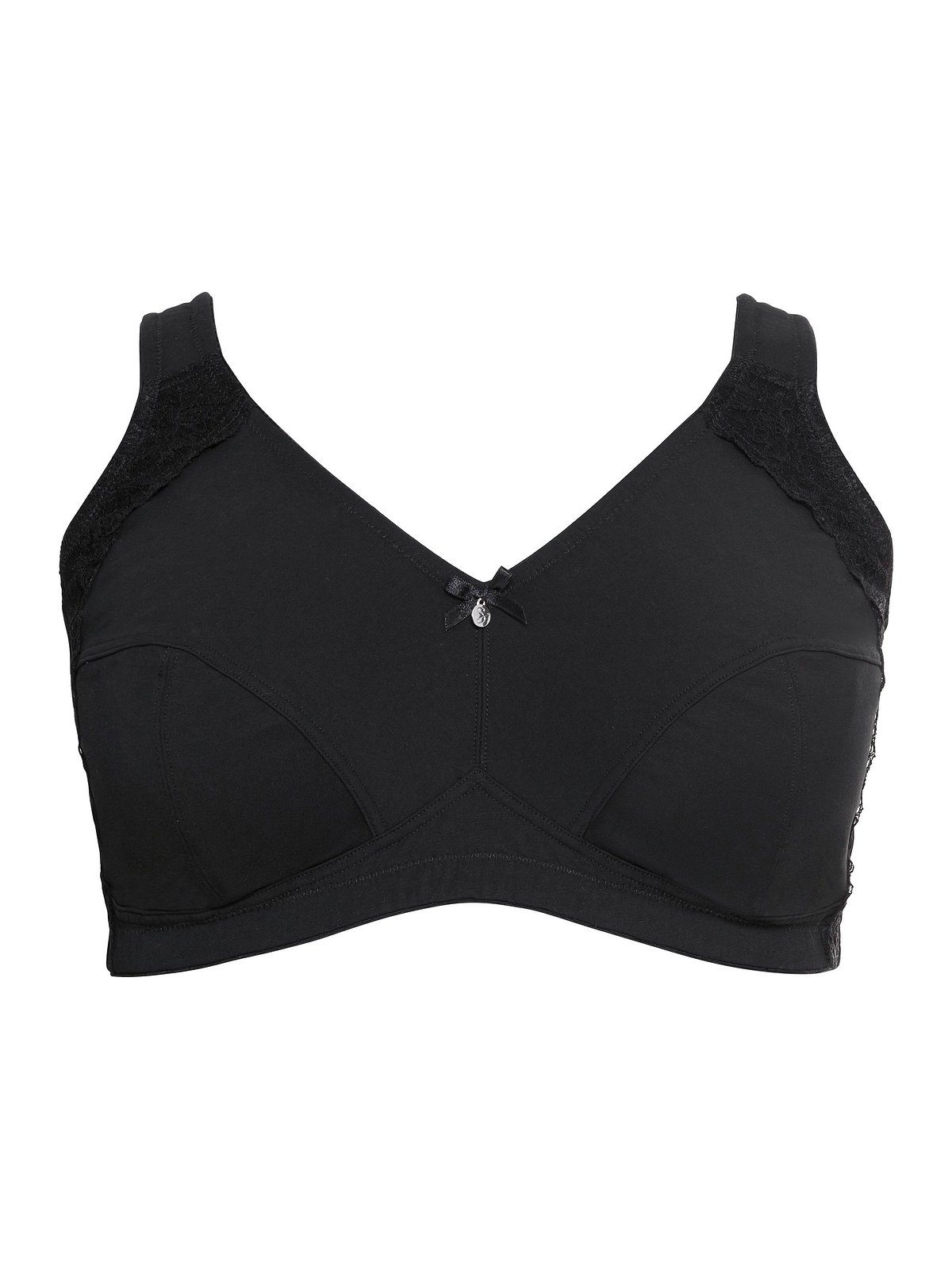 Sheego Bügelloser BH Große Größen mit seitlichem Spitzenbesatz