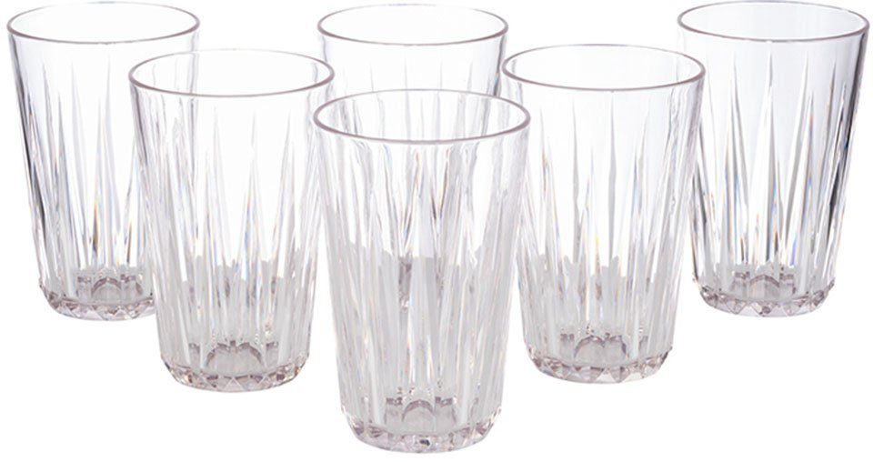 APS Becher Tritan, 6-tlg., Kunststoff, Made in Germany, 6-teilig