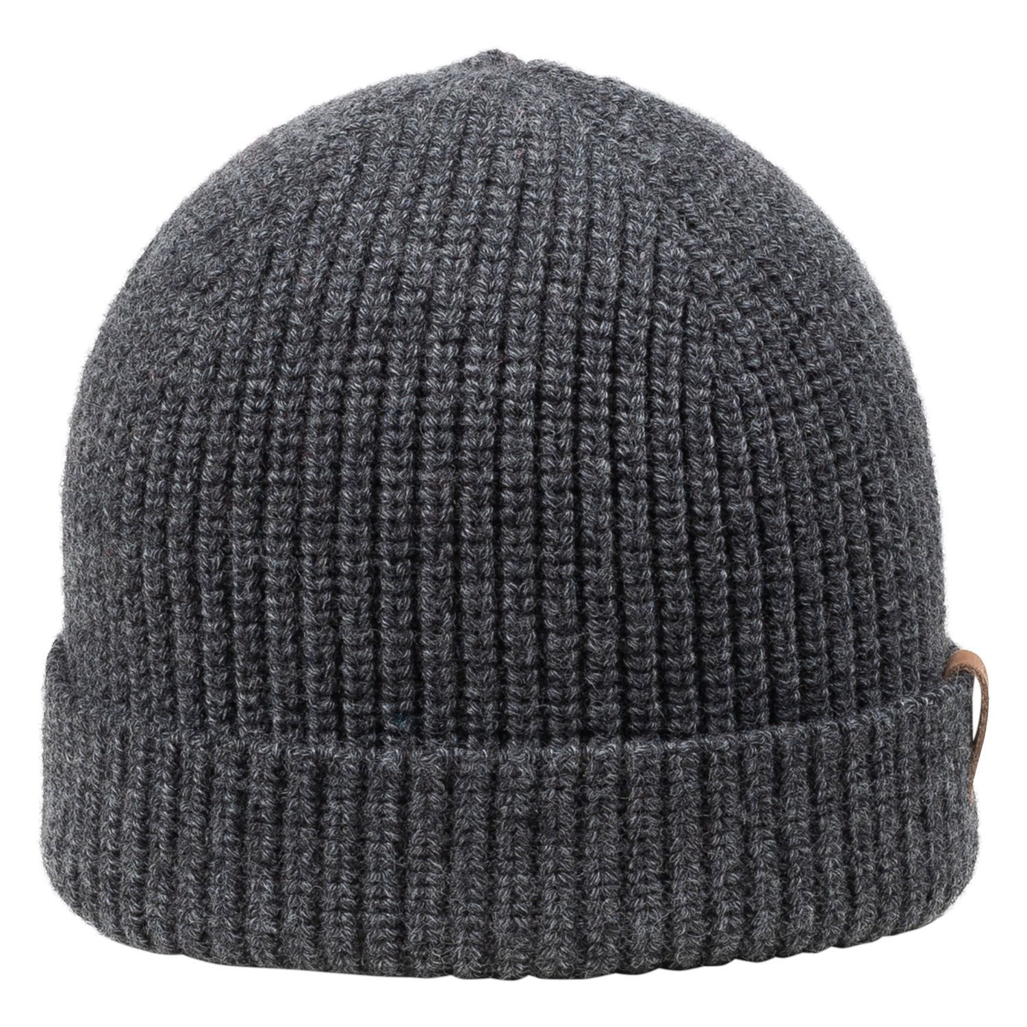 Giesswein Strickmütze Strickmütze Grimming mit Rollrand