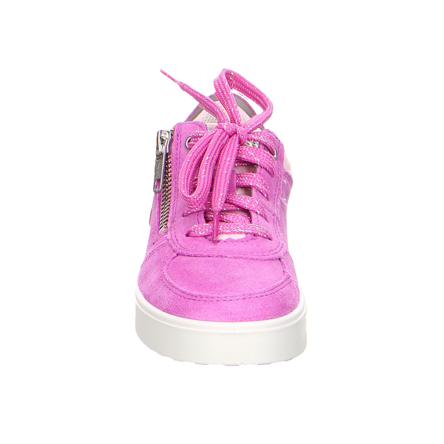 Superfit Superfit Velour Schnüschuhe Mädchen blau Klettschuh