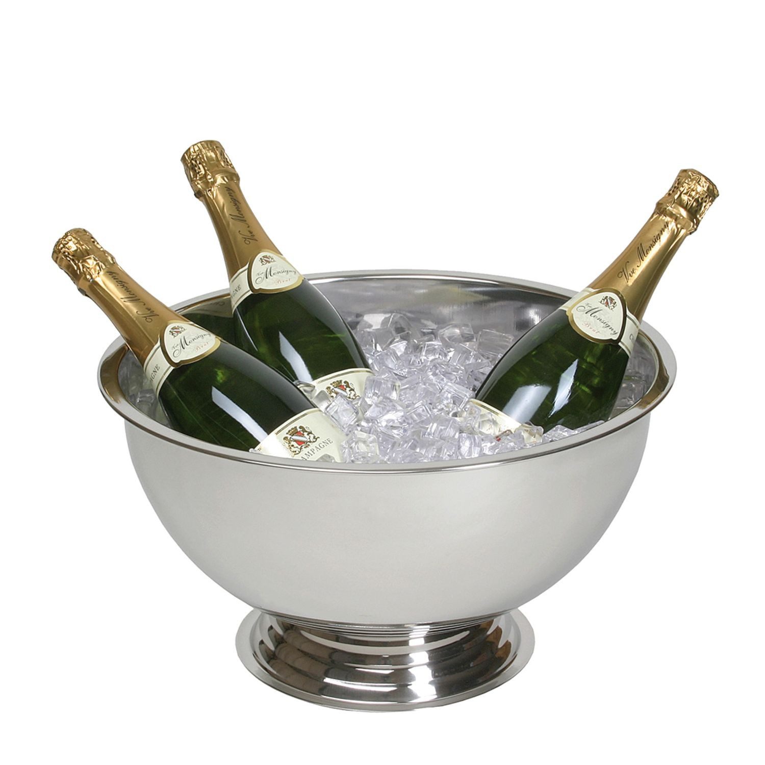 Wein- und Sektkühler Sekt & Champagner - Sektkühler - Champagnerbowl - Edelstahl
