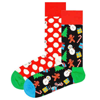 Happy Socks Kurzsocken Unisex Socken, 2er Pack - Love Geschenkbox