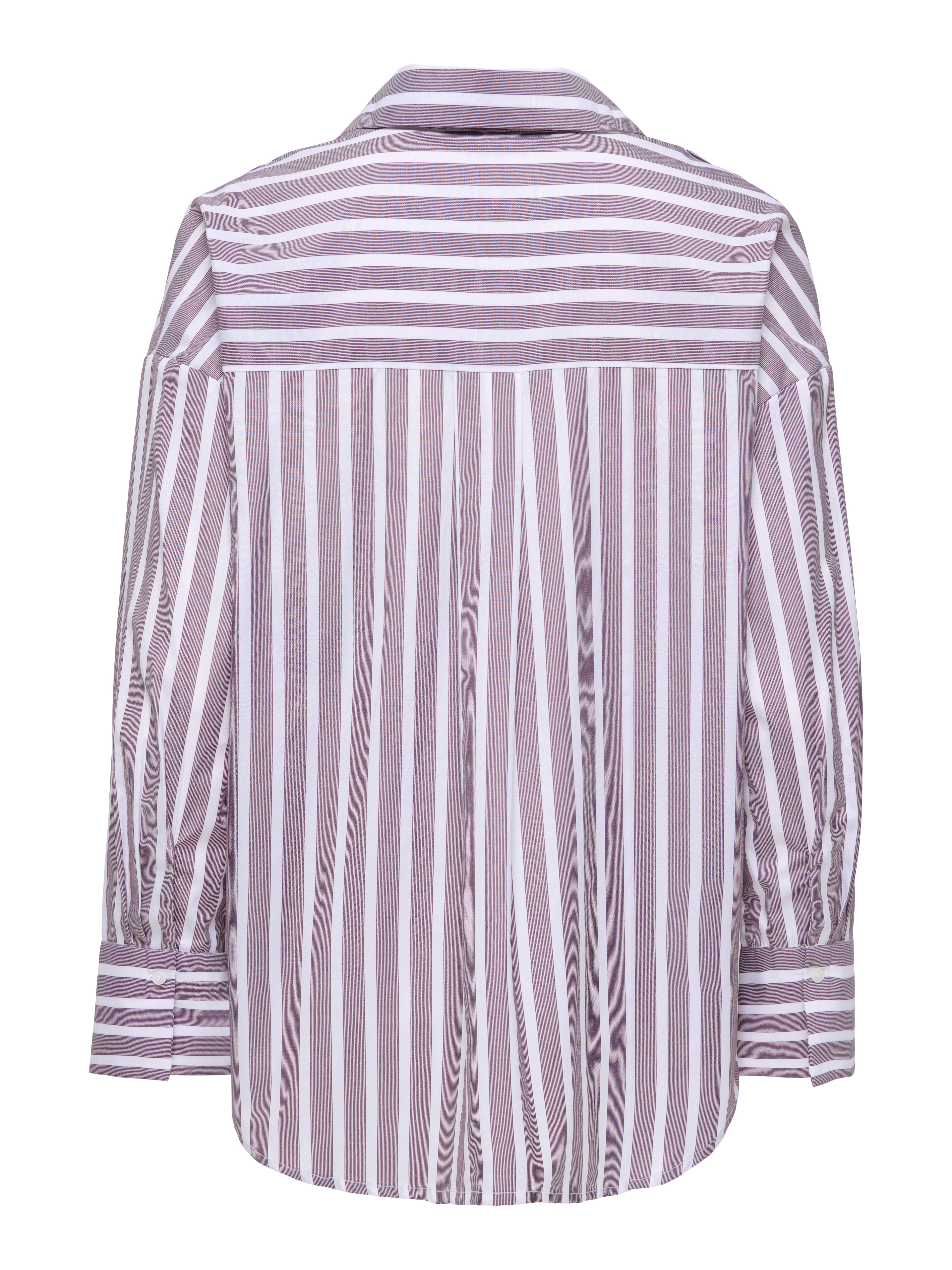 ONLY Hemdbluse ONLOREGON ALVA LS REG SHIRT NOOS WVN Materialmix, regular fit