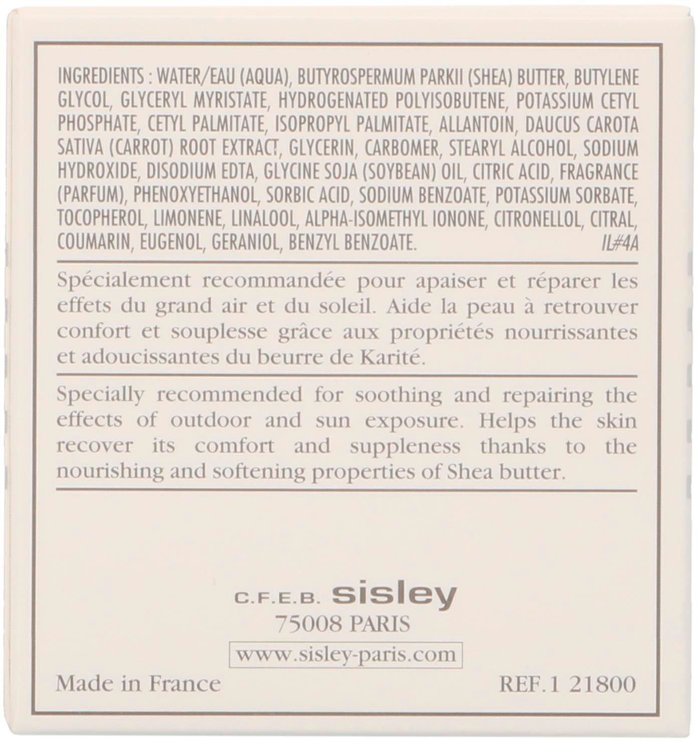 sisley Gesichtspflege Restorative Facial Cream With Shea Butter, Beruhigt gereizte Haut, feuchtigkeitsspendend.