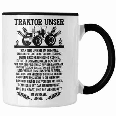 Trendation Tasse Trendation - Traktor Unser Tasse Geschenk Lustig Landwirt Spruch Bauer