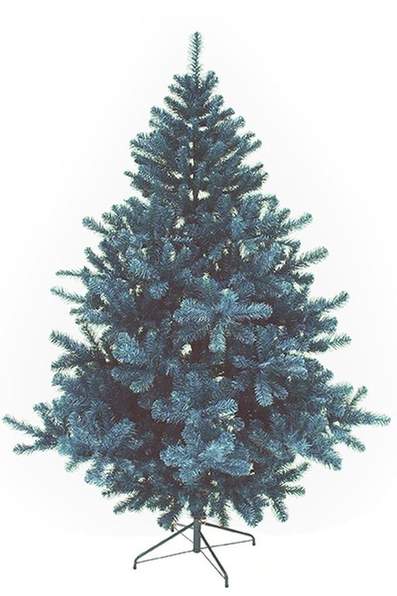 artplants Künstlicher Weihnachtsbaum Dekobaum Blautanne ARMANDI, blau, 360cm