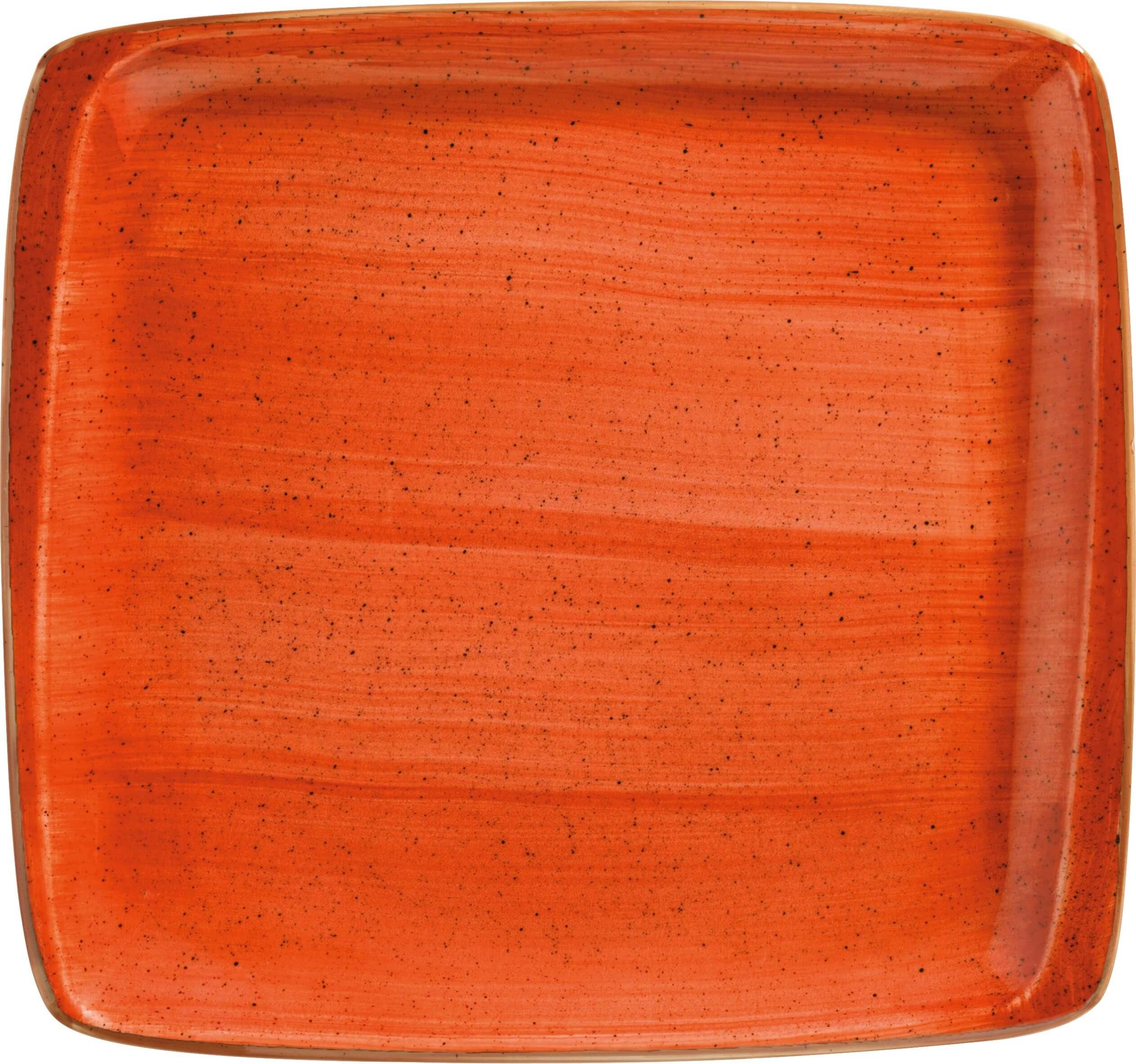 Bonna Servierplatte Aura Terracotta Moove 330cm Orange Servierplatten, Porzellan, (2er Set, 2-tlg), ATCMOV41KR