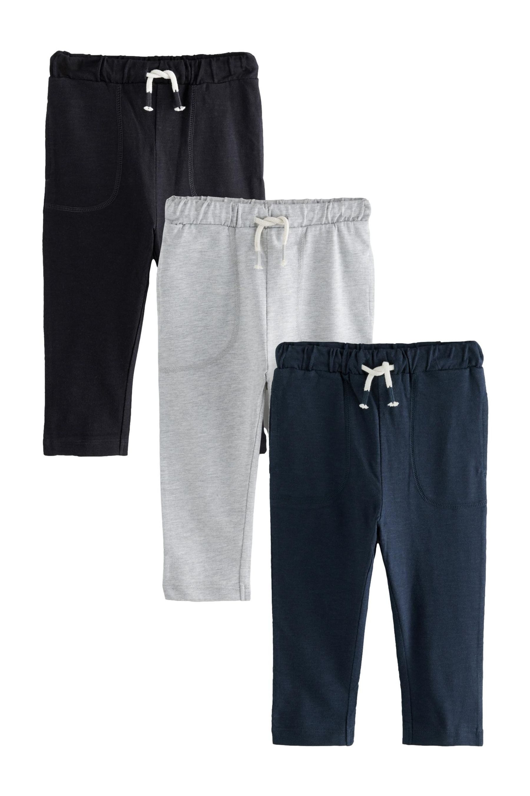Next Jogginghose Leichte Jogginghose aus 100 % Baumwolljersey (3-tlg)