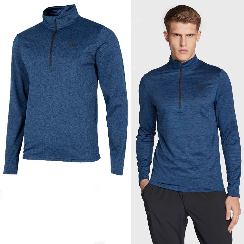 Funktionsshirt 4F - Herren Langarmshirt, Underlayer mit Microfleece