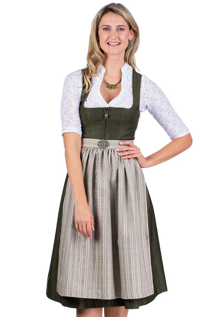 Dirndl Midi Dirndl 2tlg. - WINDACH - farn/salbei