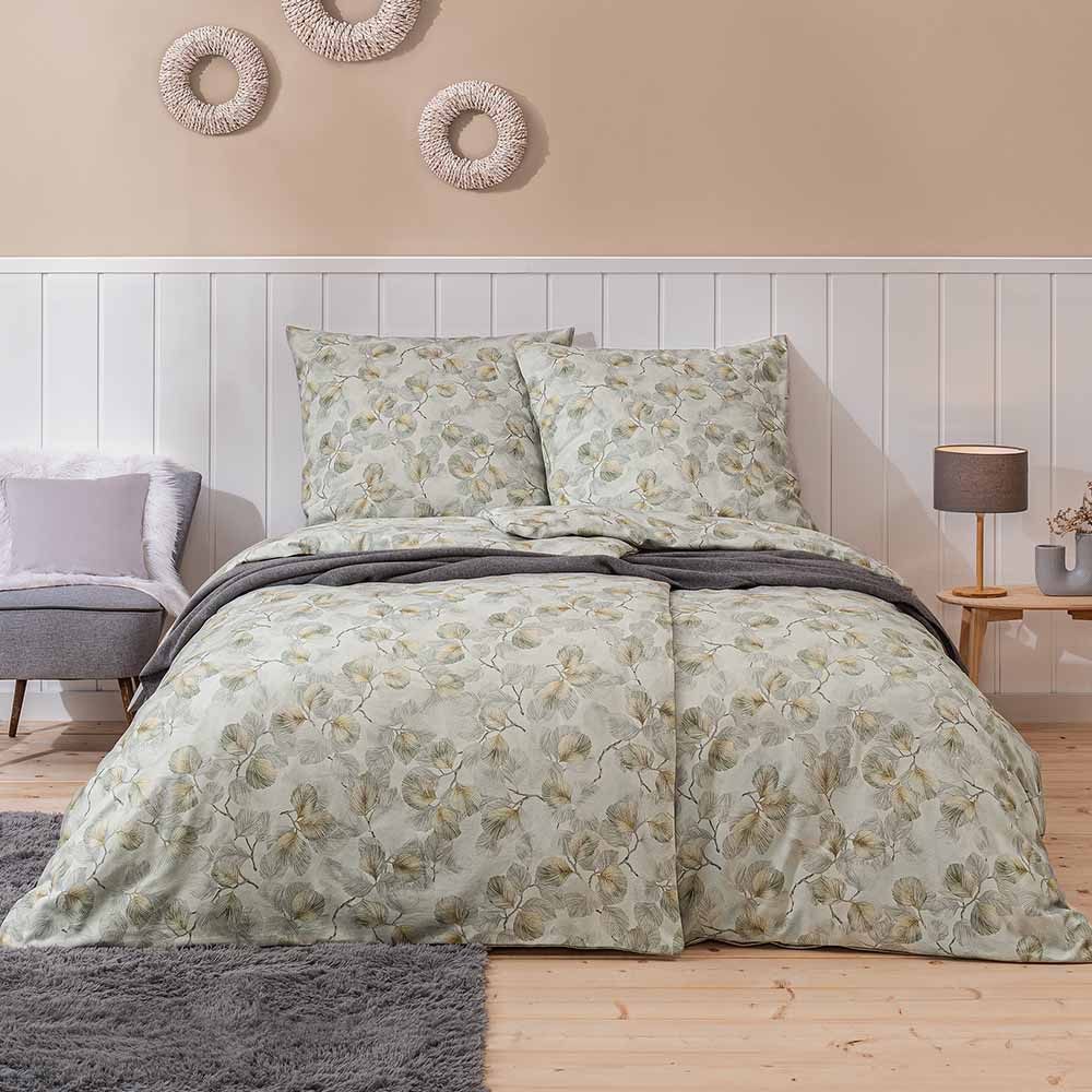 Estella Bettwäsche Estella Samt + Seide Flanell Bettwäsche 135x200 Molveno günstig online kaufen